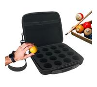 Genérico Mallette à boules de grande capacité avec poignée et bandoulière pour divertissements à la maison, soirée de jeux et compétition