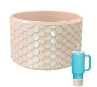 Generico Manchon inférieur pour Bouteille d'eau - Housse de Botte en Silicone antidérapante avec Base de Protection amortissante | Protection du de la, Anti-Rayure pour Les Voyages, la Vie