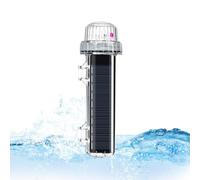 Generico Marine Signal Light, Solar Powered Fishing Light, Waterproof Night Light, Intelligent Light Control, Waterproof Intelligent Light Control Sensing Lamp For Night Fishing Night Boating