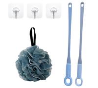 Generico Marquages pieds de douche - brosse de pieds et de pieds, brosse de nettoyage en silicone entre les orteils | Hanglement entre les orteils ergonomiques, facile à nettoyer entre les orteils