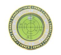 Generico Marqueur de balle de golf avec niveau, golf pour lecture de pente - lecteur vert de précision - pour hommes femmes adultes, cours pratique en plein air