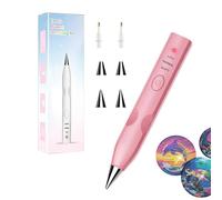 Genérico Marqueur pointu artistique léger ergonomique rechargeable | Stylo de peinture avec diamants pour kits mobiles DIY projet fait main maison école femmes enfants adultes