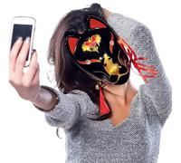 Genérico Masque de chat, masques de mascarade - Accessoires de déguisement pour réunion de famille, théâtre, fêtes, festivals, spectacles théâtraux, célébrations, fêtes cosplay et déguisements avec