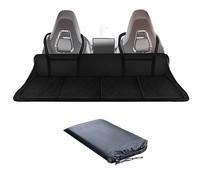 Generico Matelas de voyage sur le siège arrière - rallonge de lit de voiture pour dormir | Paon pour anneau de voiture compact, matelas pliant portable pour voyage à l'ap