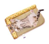 Genérico Matelas rafraîchissant pour chiens | Matelas ergonomique pour animaux de compagnie, coussin respirant pour chats et coussin rafraîchissant pour chiots par climat chaud pour intérieur et