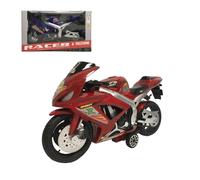 Generico Maxi Moto Jouet pour enfants Moto Grand Embrayage Jouet 34 cm Motor Bike de course Super Racing Motorcycle Maxi Moto de route Sportive Couleurs Assorties