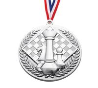 Generico Médailles dorées argentées et bronze - Médailles étoiles du tournoi d'échecs avec décoration du gagnant en relief pour | Roll Honours Awards Insignes pour avec