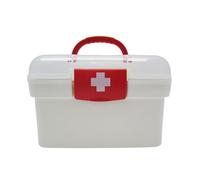 Generico Medicine Box - Trousse d'urgence | Boîte de premiers soins bloc de médecine | Boîte de premiers soins | Boîte de rangement pour médicaments | Maison de voyage pour voiture en plein air