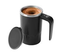 Generico Mélangeur automatique magnétique avec couvercle - Auto-mélangeur électrique en acier inoxydable - Pour thé, cacao, poudre protéinée, maison, cuisine, bureau, voyage, camping