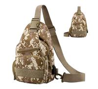 Generico Men Chest Bag Small Sling Bag, Small Sling for Men, Adjustable Utility Sports Storage Carrier Pouch for Climbing Camping Daily Use Travel Needs, Shoulder Backpack Portable BagS, camouflage