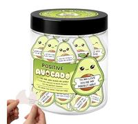 Generico Messages D'Amour Pour Lui,60 Pièces Forme Compact d'Avocat - Vase avec Cartes d'affirmation et Messages Positifs pour Femmes | pour les fêtes d'anniversaire Noël Nouvel An et Saint