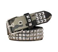 Generico Metal Rivet Belts - Pièce PU clouté, Cuir Punk Rock | Ceinture Cowboy Moto Jeans Heavy Metal Pour Hip Hop Streetwear Set Hobby Outils Professionnels Pièces Kit Pro