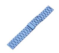 Genérico Metal Strap For Watch 5 Active Band 20mm 22mm Stainless Steel For Watch 5 Lite Watch S4 Watchbands(Blue 07,20mm watch band)