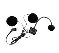 Generico Microphone pour casque de moto | Microphone interphone pour casque de moto - Casque étanche 10 broches pour hommes femmes adultes Voyage à vélo et cyclisme