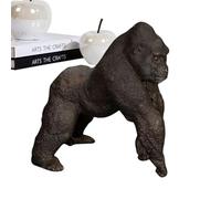 Generico Mini animaux de la jungle, Safari Zoo Animaux Figures Jouets, Réaliste Mini Jungle Zoo Figurine de Cake Toppers Jouet, Cadeau d'anniversaire de Noël avec Pâques