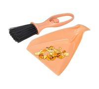 Generico Mini balayeuse de table - Brosse manuelle de bureau, ramasse-miettes pour plans de travail, brosse pour clavier et nettoyage du clavier, ramasse-saleté P