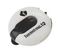 Generico Mini compteur de points de golf - 3 x 3 cm - Mécanique léger - Ultra léger 4 g - Fixation à clip - Marqueur portable pour , chapeau, ceinture, sac, montre, coup de golf précis