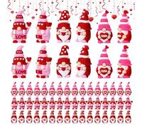 Generico Mini décoration de San - Jolie Figurine Romantique et drôle, de Table de Jardin, Ornement de Maison de Vacances | Bureau Appartement Bibliothèque Table Porche F