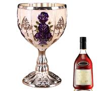 Generico Mini gobelet à vin,Coupe pour européen en de zinc de 30 ml | Petit vin pour bière, cocktail, whisky, ornements rétro pour bar de maison, mariage, cadeau