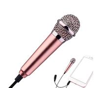 Genérico Mini microphone pour vlogging | Mini casque portable en d'aluminium pour podcast Streaming Game Studio Content Filming Offices Running Travel Outdoor