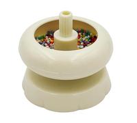 Generico Mini perles Spinner, Jewelry Stringing Bowl, Quick Spin Wheel, Efficient Bracelet Fringe Craft Project, Organized DIY Arts Making Activity, Craft Gear for Designers, Collectors, Hobbyists