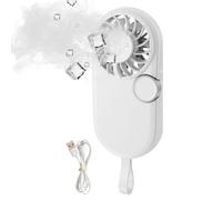 Genérico Mini ventilateur à main 5 vitesses avec cordon et faible bruit | Ventilateur portable de poche et main pour les déplacements quotidiens, les randonnées, les voyages, l'école