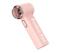 Generico Mini ventilateur électrique avec écran numérique rechargeable - Ventilateur personnel portable pour déplacements, plage, voyages, pique-nique, festival musical, étudiants, garçons