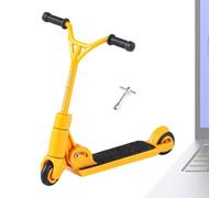 Generico Miniature Finger Scooter - Compagnon pliable réaliste - Jouet Fidget à pousser et tirer | pour enfants, étudiants, femmes, hommes, adultes, voyage, avion, salle d'attente