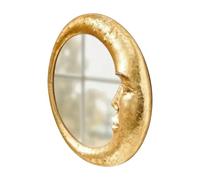 Generico Miroir de salle de bain mural, miroir de lune sorcière rétro mural pour salle de bain - décoration de maison polyvalente pour cuisine, appartement à louer chambre à coucher et autres