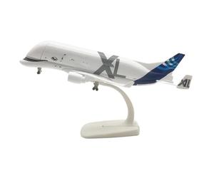Generico Modèle d'avion Beluga Air Bus en métal moulé sous pression de 20 cm - Objet de collection parfait pour les amateurs d'aviation