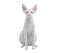 Generico Modèle sans, Mini figurine jouet Sphinx animaux pour chats Figure jouets - 3,74 x 3,54 x 1,57 in Simulation modèle miniature sans bureau