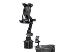 Generico Montage de la tasse de voiture smartphone - Véhicules de support de cellule bras roulant | VUS Truck Van pratique, Suivi d'itinéraire dock Cradle portable, contrôle musi