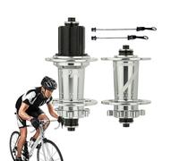 Genérico Montagne Bike Hub - Jeu de moyeu de roue pour vélo - Couvre-vélos | Wheel Hub Set | Pièces de vélo, accessoires d'arbre de vélo, centres de remplacement pour vélo