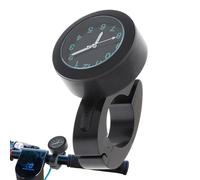 Genérico Monte d'horloge guidon - Horloge de moto, compacte | de guidon antichoc étanche, accessoire de maintien du temps en métal pour vélo pour vélo