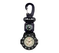 Genérico Montre avec boussole : montre numérique d'extérieur de 1,65 pouces, bracelet en nylon dans l'obscurité, boussole magnétique | Imperméable Randonnée, camping, alpinisme, cyclisme Pa
