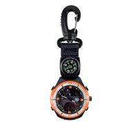 Generico Montre avec pour Homme, de Survie en Plein air - Montre de Sport avec Convient pour Camping, randonnée, Sac à Dos, Sport, activités Alpinisme, Aventure pour Hommes et Femmes