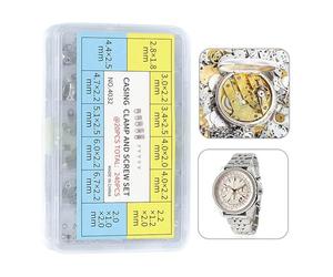 Genérico Montre Case Clamp Adapter - Acier 8,4 x 5,5 x 1,7 cm | Manuel Watch Parts, Portable Wakel Repairing Washer, Wakel Housing Movement Fixing Screw For Repairing and Maintenance