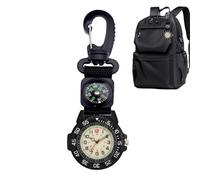Generico Montre de sport avec , outil de survie, étanche, phosphorescent, pour randonnée, camping, escalade, chasse, extérieur, homme et femme