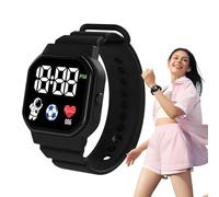 Generico Montre de Sport numérique pour - Montre connectée en Silicone étanche | Montre connectée GPS pour avec Jeux, Fonctions d'apprentissage et Design Confortable pour Une