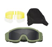 Generico Motocross Goggles - PC TPU 18 cm 120 G | Dustproof Windproof Riding Eyewear, Anti Fog Racing Glasses, Anti Scratch Eye Shield | Outdoor Sports Cycling ATV Off Road