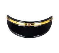 Generico Motorcycle Face Shield With UV Protection - Vintage Style Helmet Visor For, Universal 3- Flip-Up Shield, Easy Installation Protective Motorcycle Visor