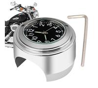 Generico Motorcycle Handlebar Clock | Waterproof Mountable Watch For Motocross, Dirt Bike, Cruiser, Yacht, VTT, Scooter, Beach Car | Vibration-Resistant Timepiece For Outdoor Riding | Easy Install Ha