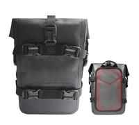 Generico Motorcycle Side Bag, Tail Bag For Long Distance, Waterproof Riding Backpack, Touring Daily Commuting Outdoor Adventure Road Trip Weekend Camping