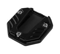 Genérico Motorcycle Side Stand Pad, Anti Slip Foot Support Plate, Extension Base, For Parking On Grass Sand Snow Hot Pavement Uneven Road Use