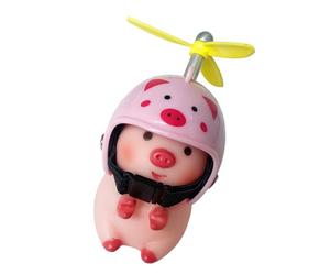 Generico Motorrad - Lenecorations, Beaux Casques à Panneaux Pour Animaux -Décorations De Porcs Doux Leader Motocycliste Can -Coirs Vous avez besoin D'une Façon Et Ludique Pour Obtenir Même Le T