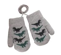 Generico Moufles d'hiver pour - Protection des Mains Confortables - Gants tricotés pour Les Jeux d'hiver en Plein air - pour la Cour Jardin Patinage Ski réalisation bonhommes de Neige