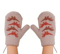 Generico Moufles d'hiver pour - Protection des Mains Confortables, Protection pour Jeux sur la Neige, Gants pour, pour Jardin, Cour, Patinage, Ski, bonhommes de Neige, âge 2-3 mâles