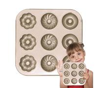 Generico Moule à beignets - Moule à gâteau antiadhésive et résistant à la chaleur, moule pour fabriquer des beignets, idéal pour la préparation du petit-déjeuner, la création de collations L