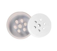 Generico Moule à briquettes d'abeille rond 3 x - Moule à craie en silicone | pour ciment S0128 S0129 - Support tige pour composition florale, insert pour vase, réutilisable 11