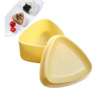 Genérico Moule à onigiri - 2 pièces Triangle Sushi Moule Kitchen Sushi Making Moules - Triangle japonais DIY Sushsi Press Moldee Accessoires de décoration de décoration Outil de cuisine